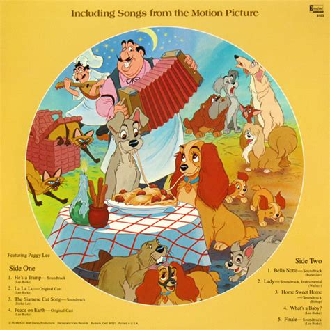 Film Music Site Lady And The Tramp Soundtrack Various Artists
