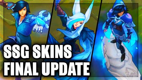 Every skin in the game can be found in the searchable. All New SSG Skins Final Update Taliyah Xayah Ezreal Gnar ...