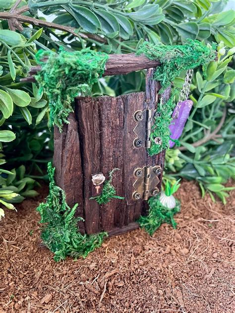 Miniature Fairy Garden Door Fairy Door Fairy Tree Door Etsy