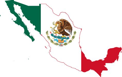 The State Of Mexico Is Highlighted In Red White And Green With An