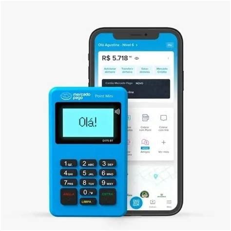 M Quina De Cart O Point Mini Nfc A Maquininha Do Mercado Pago