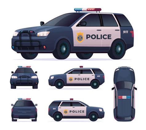 Police Car Illustrations Royalty Free Vector Graphics And Clip Art Istock