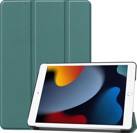Ipad 102 2021 Hoes Luxe Book Case Cover Hoesje 102 Inch