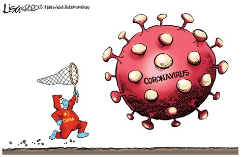 Cartoonists Take Chinas No Match For Coronavirus Santa Cruz Sentinel