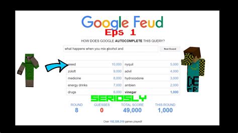 Google feud is a online web game created by justin hook where you have to answer how does google autocomplete this query? for given questions. Google Feud! So Many Weird Answers! - YouTube