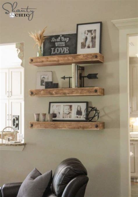 35 Diy Wood Projects Ideas To Make All By Yourself Floating Shelves