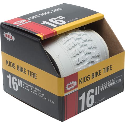 Bell Sports Standard Kids Bike Tire 16 X 175 225 White