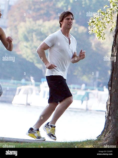 Tom Cruise Keeping Up On His Physical Fitness Between Film Takes