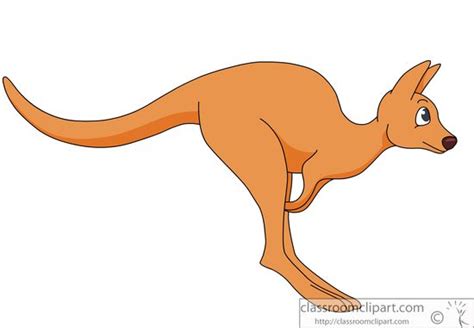 Hopping Kangaroo Clipart Clip Art Library