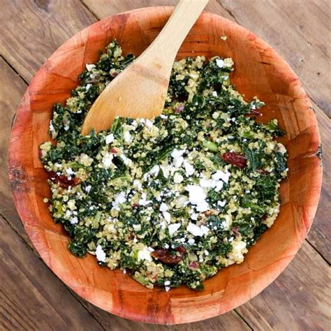 The Best Vegan Kale And Quinoa Salad Garden Grub