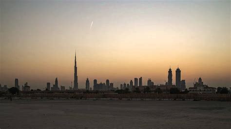 Dubai Skyline Sunrise V1 Youtube