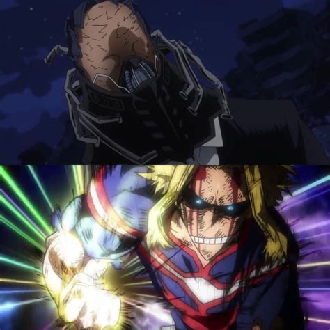 All For One Vs All Might Boku No Hero Academia Superman Hd Wallpaper