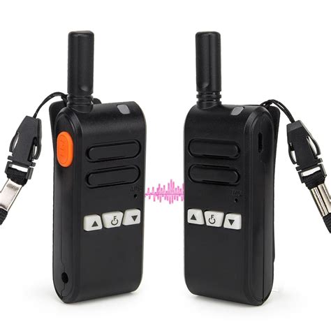 Mini Walkie Talkie For Kids Caregiver Pager Portable Intercom Two Way