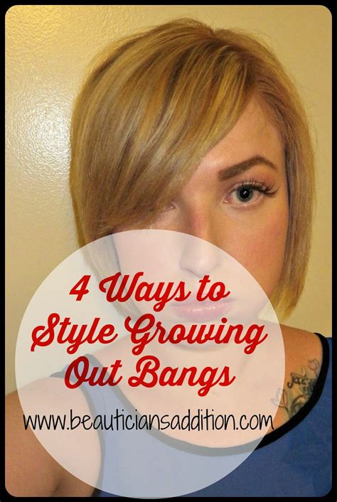 kayla nicole does life 4 ways to style growing out bangs
