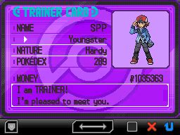 Is it possible to make a new version , with an adjustable size for the flash window? Pokémon Black & White - Trainer Card