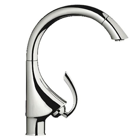 Grohe K4 Chrome Pullout Kitchen Sink Mixer Tap 33786000 Pullout Rinser Taps From Taps Uk