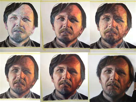 The Process Of My Fathers Drawing By Atomiccircus On Deviantart