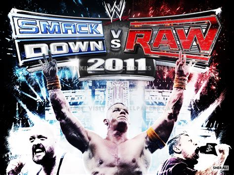 New Smackdown Raw 2011 Wallpaper Svr Wwe Wwe Smackdown Vs Raw 2011
