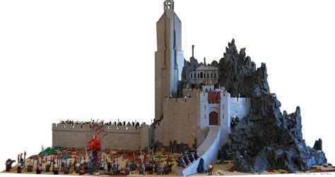 The Hornburg At Helms Deep In Lego By Daniel Z This Is Amazing