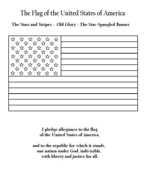 Pledge Allegiance 670×820 Girl Scouts Pinterest Coloring