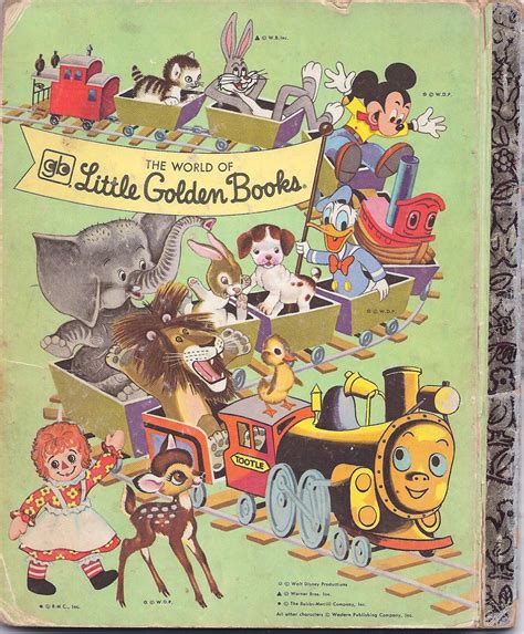 Retro Educational Technology Little Golden Books