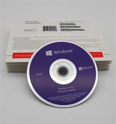 حزمة البيع بالتجزئة Windows 10 Professional Pro Retail Box 32 64 Bit