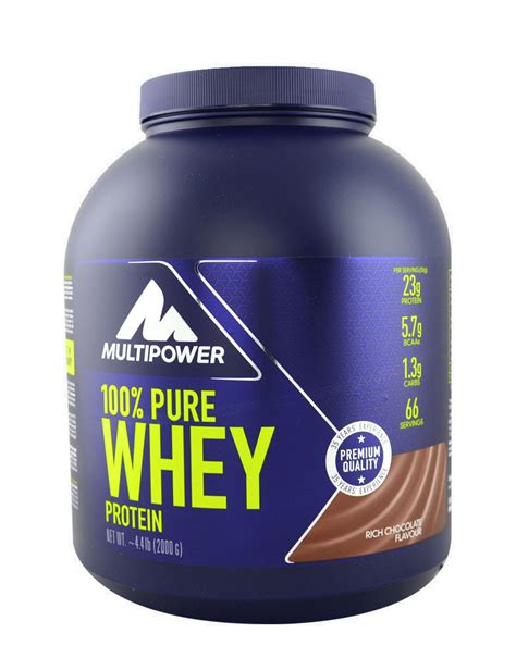 100 Pure Whey Protein By Multipower 2000 Grams € 4270