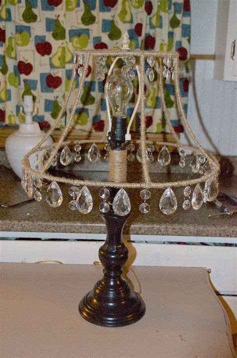 Savvy Upcycle Treasure Upcycled Chandelier Lamp Chandelier Lamp