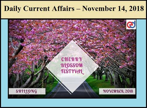 Daily Current Affairs November 14 2018
