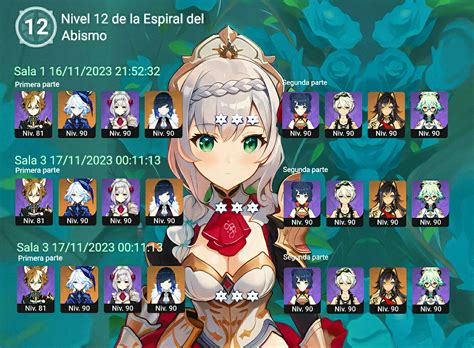 Espiral Del Abismo Full Estrellas Noelle Double Hydro Is Broken Genshin