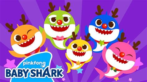The Red Nosed Baby Shark Christmas Songs Holiday Special Baby