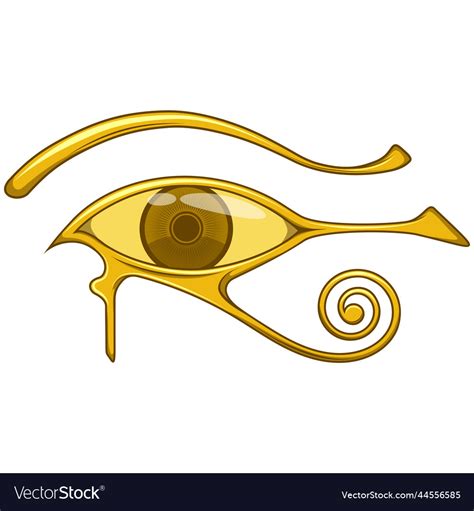 Eye Of Horus The Symbol Of Ancient Egypt Vector Image