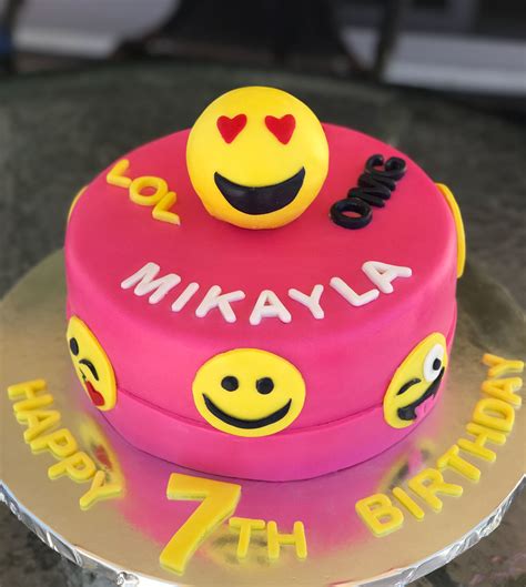 Emoji Cake Emoji Cake No Bake Cake Cake