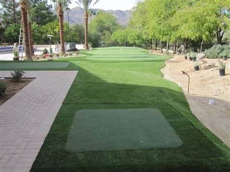 Practice your short game right in your own backyard. How to install a putting green in your backyard from ...