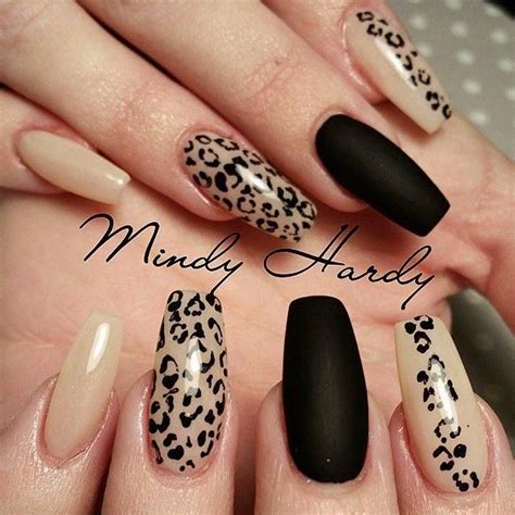 40 Leopard Print Nail Art Ideas Cheetah Nail Designs Leopard