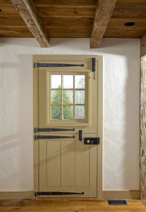 Dutch Doors Love The Strap Hinges And Old Style Hardware Dutch Door