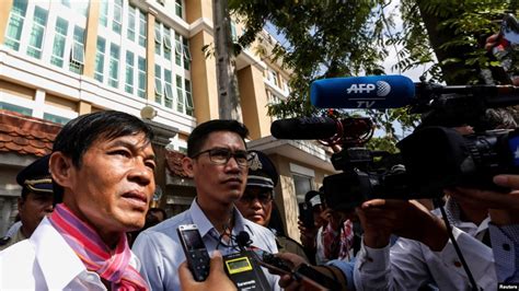 Us Embassy In Cambodia Rights Groups Call For Dropping Charges Against