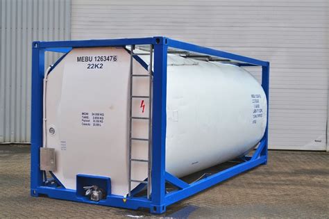 20 Fot Iso Tankcontainer Kemikalier Mc Containers