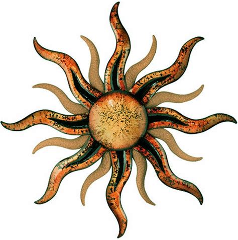 In every season it is pleasant to be. 2020 Latest Large Metal Sun Wall Art
