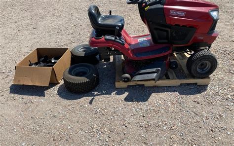 Craftsman T2200 917250810 Riding Lawn Mower Bigiron Auctions