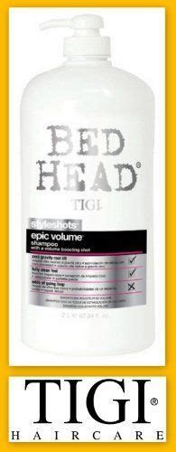 Tigi Bed Head Styleshots Epic Volume Shampoo Wpump Oz Liters