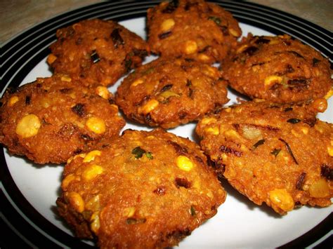 Spicy Treats Masal Vadaiparuppu Vadaidal Vadai North Indian Recipes
