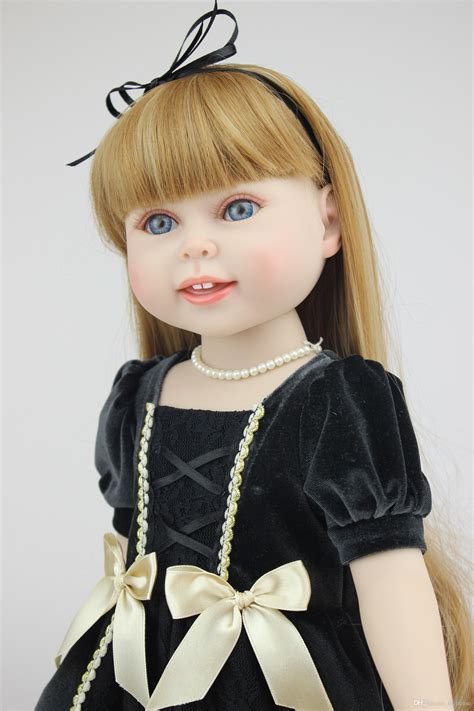 18 Inch American Girl Reborn Dolls Realistic Vinyl Toddler Dolls