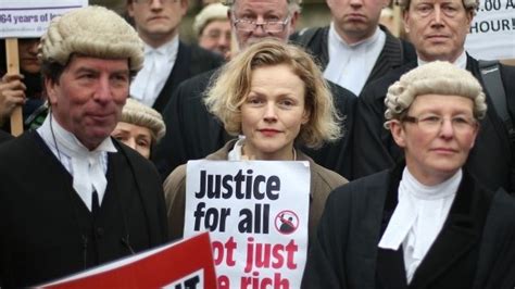 Barristers Stage Second Walkout Over Legal Aid Cuts Bbc News