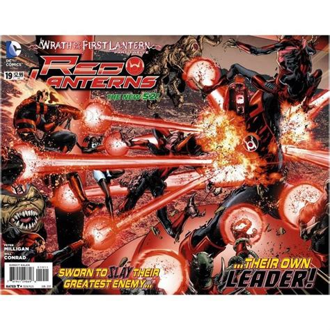 Red Lanterns 2011 19 Dc Comics New 52 Death Of Atrocitus On Ebid