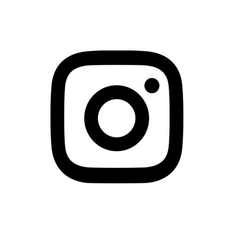 Instagram Black Logo PNG | PNG Play