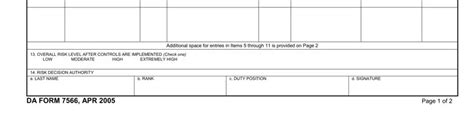 Da Form 7566 ≡ Fill Out Printable Pdf Forms Online