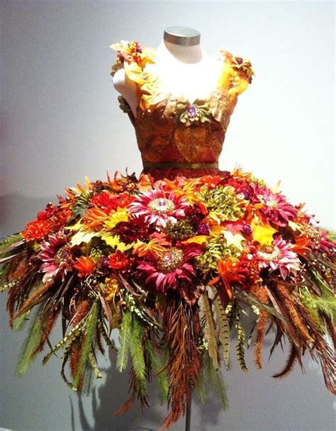 Flower Costume Floral Fashion Flower Fashion