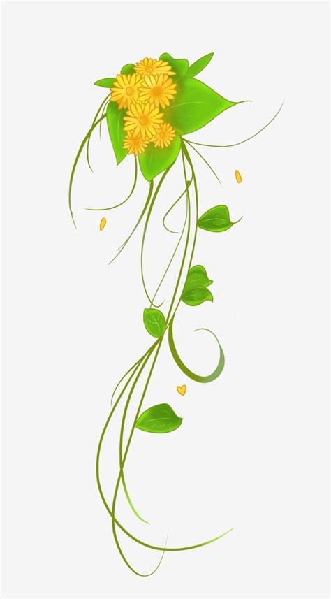Vines Clipart Daisy Vines Daisy Transparent Free For Download On