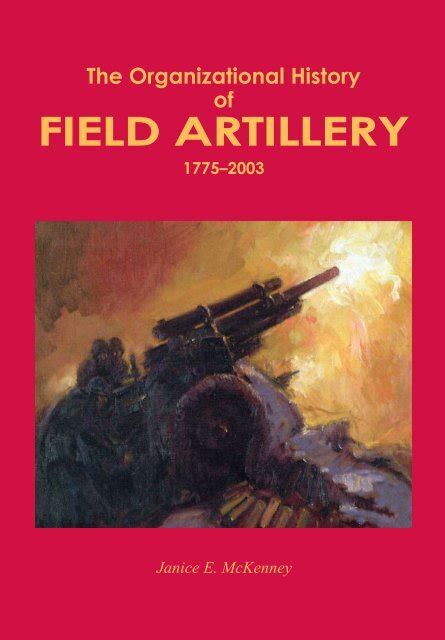 Field Artillery Us Army Center Of Military History